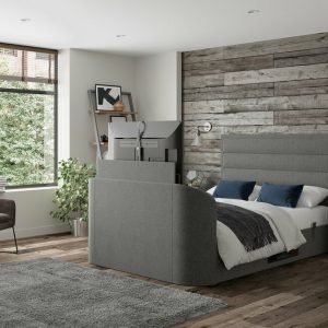 Legend Upholstered Smart 4K TV Bed Frame