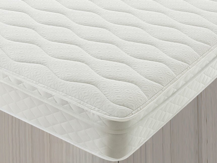 silentnight miracoil cushion top mattress review