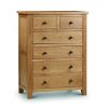 Marlborough Oak 4 + 2 Drawer Chest