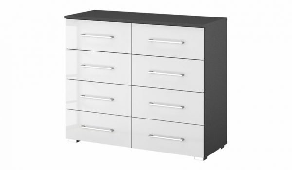 Lorenzo 4 + 4 Drawer Wide Chest of Drawers