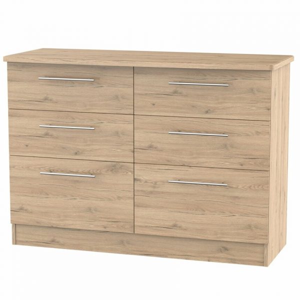 Harrow 3 + 3 Drawer Chest of Drawers