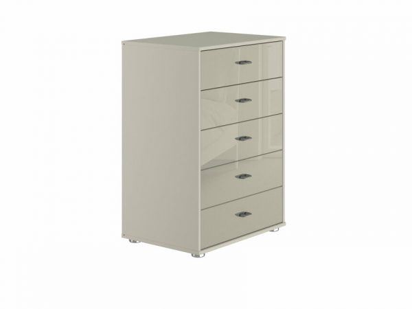 Palma 5 Drawer Narrow Chest of Drawers