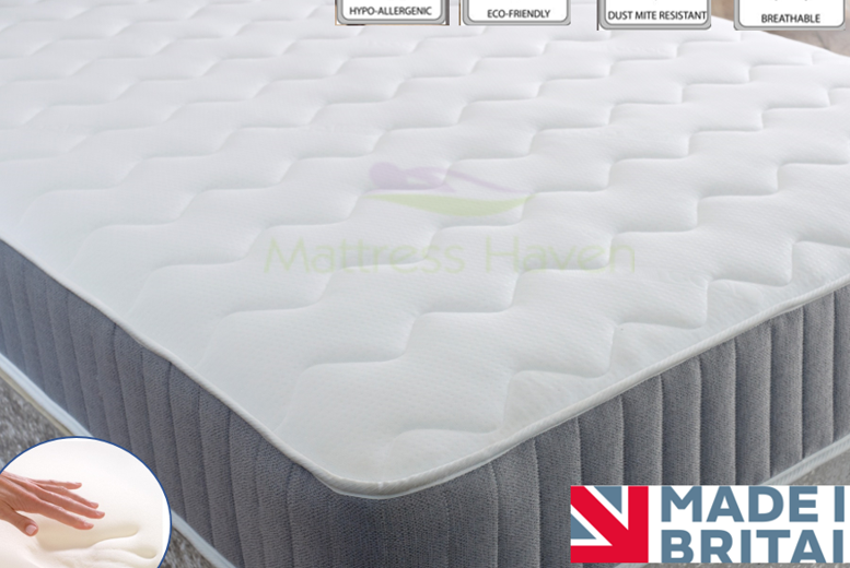 micro quilted 3d memory sprung mattress reviews