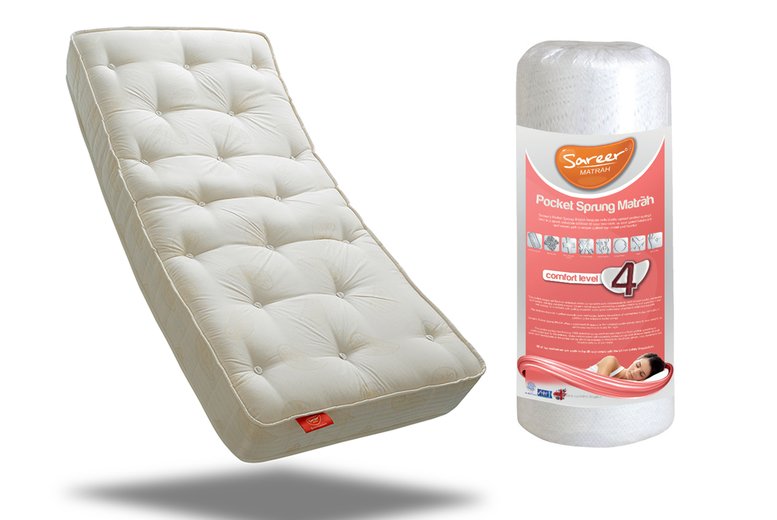 1500 pocket sprung latex mattress