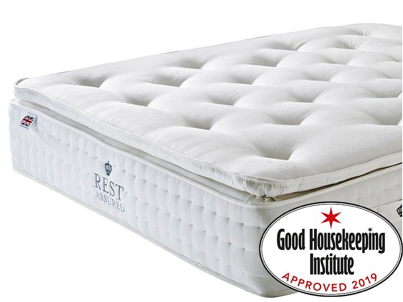 rest assured knowlton 2000 pocket latex mattress double