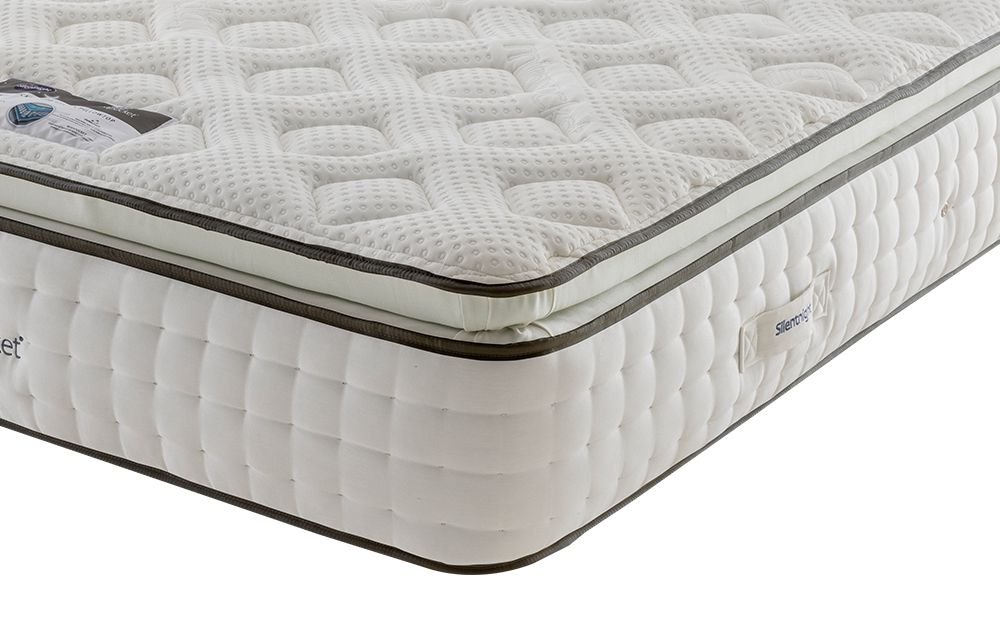 silentnight miracoil 3 geltex pillow top mattress