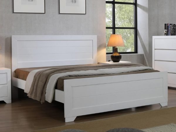 Heartlands Furniture Zircon 3' Single White Wooden Bed Image0 Image