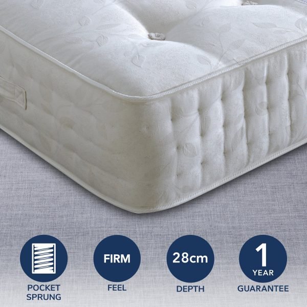 Ambassador Firm 3000 Pocket Mattress  undefined