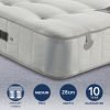 Pocketo Medium Firm 1000 Memory Mattress White undefined