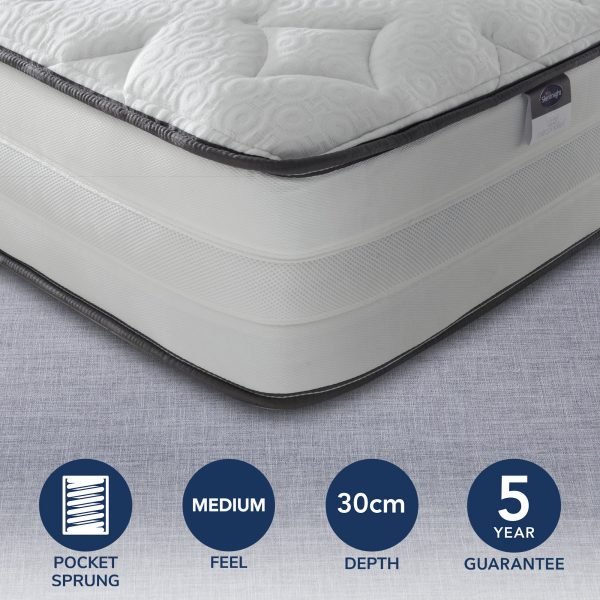 Silentnight Medium 2000 Pocket Luxury Mattress  undefined