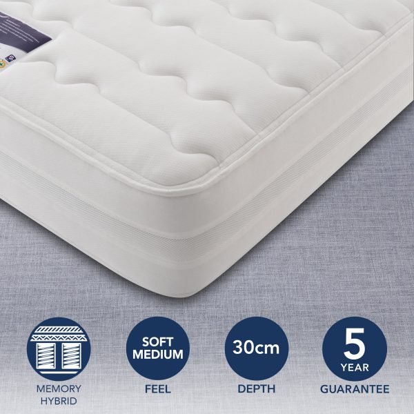 Silentnight Soft Medium 2000 Pocket Memory Mattress  undefined