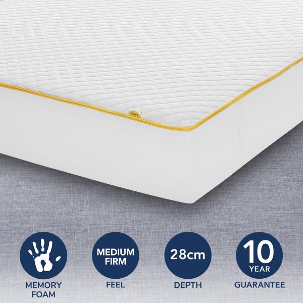 Eve Premium Medium Firm Memory Foam Mattress  undefined