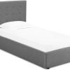 LPD Furniture Lucca Grey Ottoman 3' Single Ottoman Bed Image0 Image