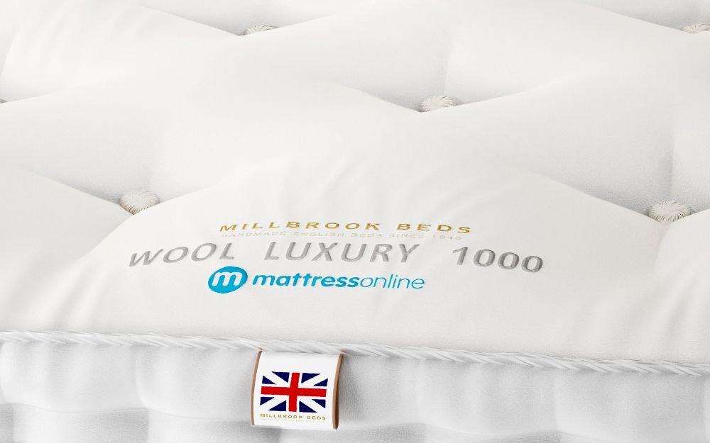 millbrook wool luxury 2000 pocket mattress king size