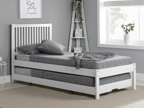 Birlea Buxton 3' Single White Guest Bed Image 0