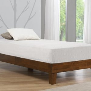 Heartlands Furniture Charlie Platform Bed Rustic Oak 3' Single Wooden Bed Image 0