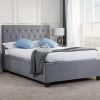 Birlea Cologne 4' 6 Double Grey Ottoman Bed Image 0