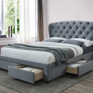 Birlea Hope 4' 6 Double Fabric Bed Image 0