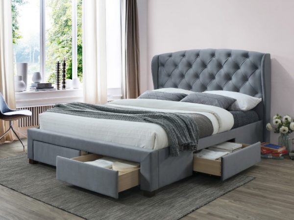 Birlea Hope 4' 6 Double Fabric Bed Image 0