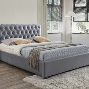 Birlea Marlow 4' 6 Double Fabric Bed Image 0