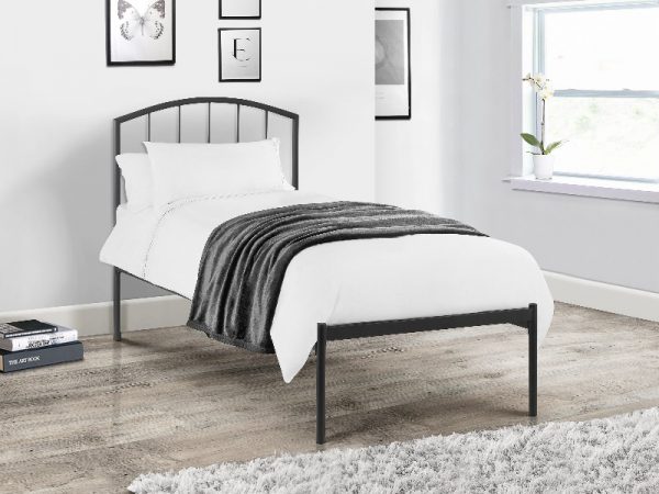 Julian Bowen Onyx Bed 3' Single Metal Bed Image 0