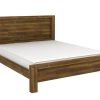 Heartlands Furniture Parkfield Solid Acacia Bed 4' 6 Double Wooden Bed Image 0