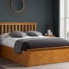 Birlea Phoenix Ottoman Oak 4' Small Double Ottoman Base Ottoman Bed Image 0