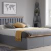 Birlea Phoenix Stone Grey 4' Small Double Ottoman Bed Image 0