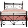 Heartlands Furniture Separo Bed  3' Single Black Metal Bed Image 0