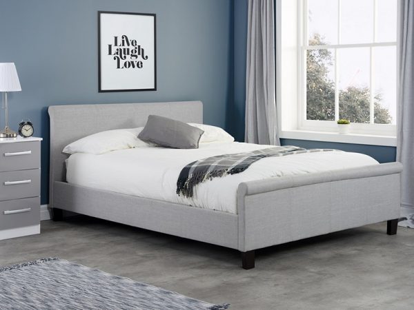 Birlea Stratus Bed 4' Small Double Fabric Bed Image 0