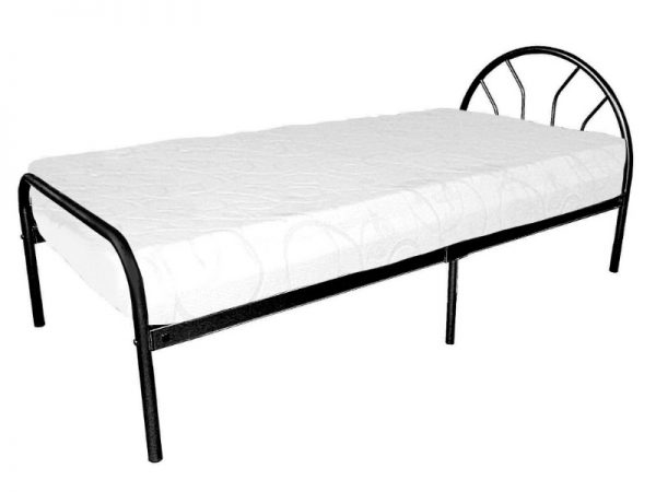 Heartlands Furniture Sydney Single Bed  3' Single Black Metal Bed Image 0