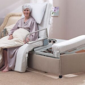 Turning Adjustable Single Bed 18 Stone - non-electric