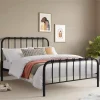 Jordan Black Metal Bedframe