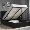 Lawlor Faux Leather Ottoman Bedframe