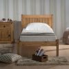 Birlea Rio 3' Single Antique Wax Wooden Bed Image 0