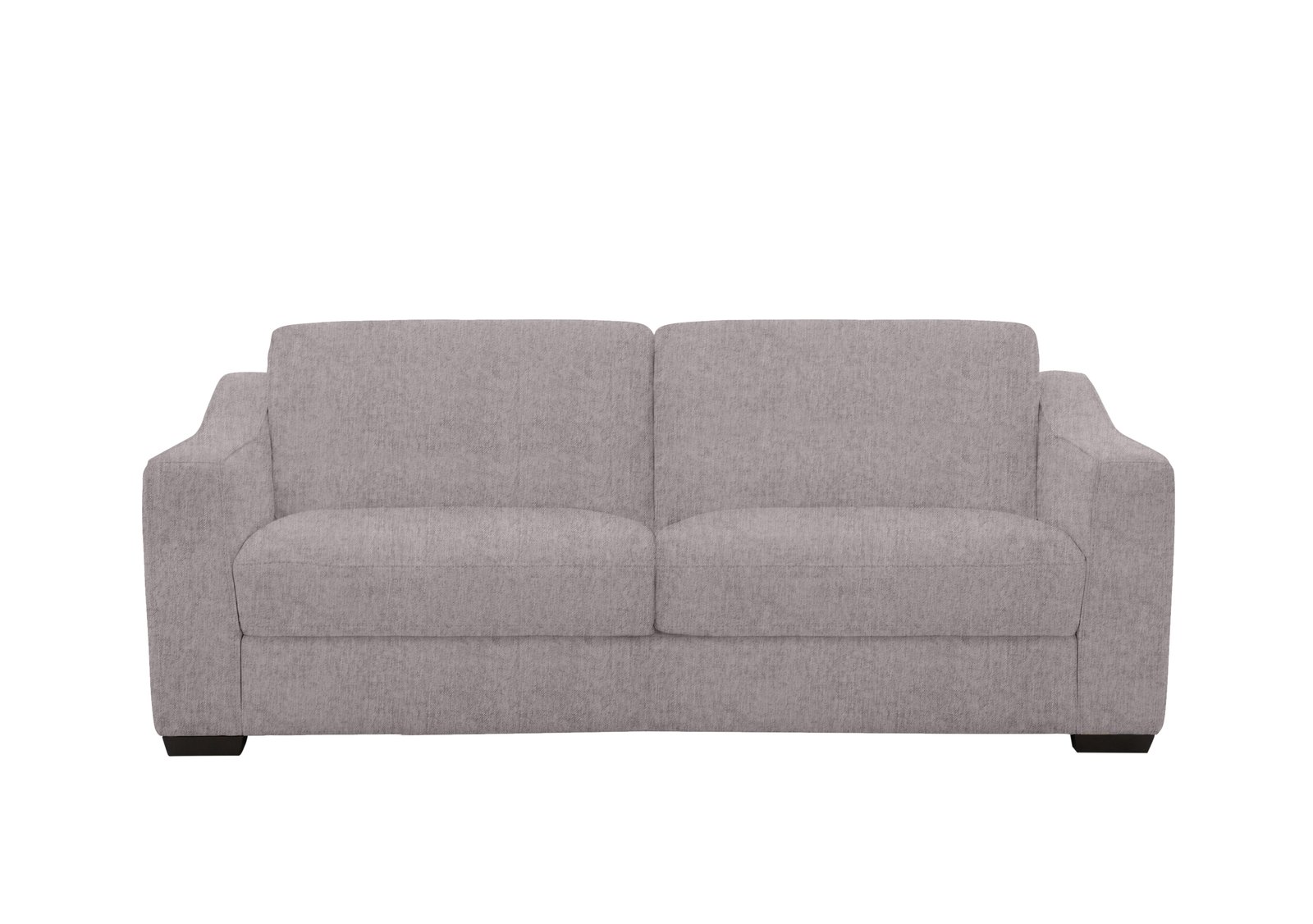 Optimus Space Saving Fabric Sofa Bed with Memory Foam Mattress in Fab-Meo-R27 Pewter on Furniture Village